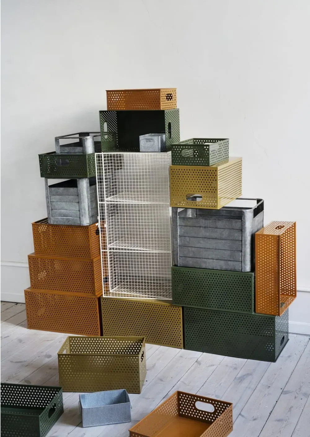 Illustration numéro 2 du produit Boîte rangement Métal Argent 12X19