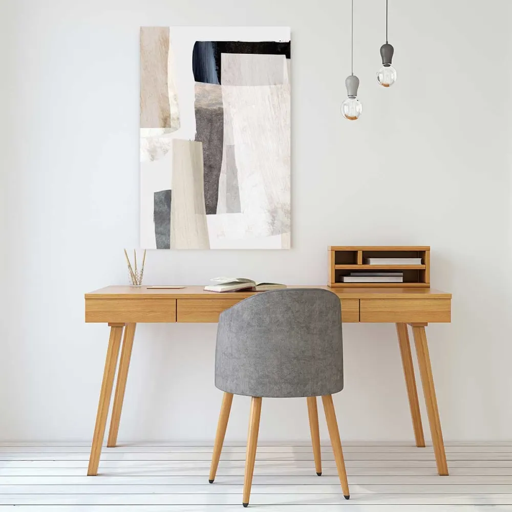 Illustration numéro 2 du produit Tableau argile n°2  imprimé sur toile 60x90 cm
