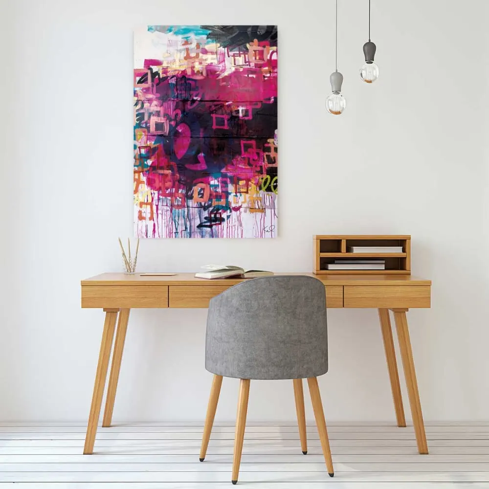 Illustration numéro 2 du produit Tableau art cocher toutes les cases  imprimé sur toile 60x90 cm