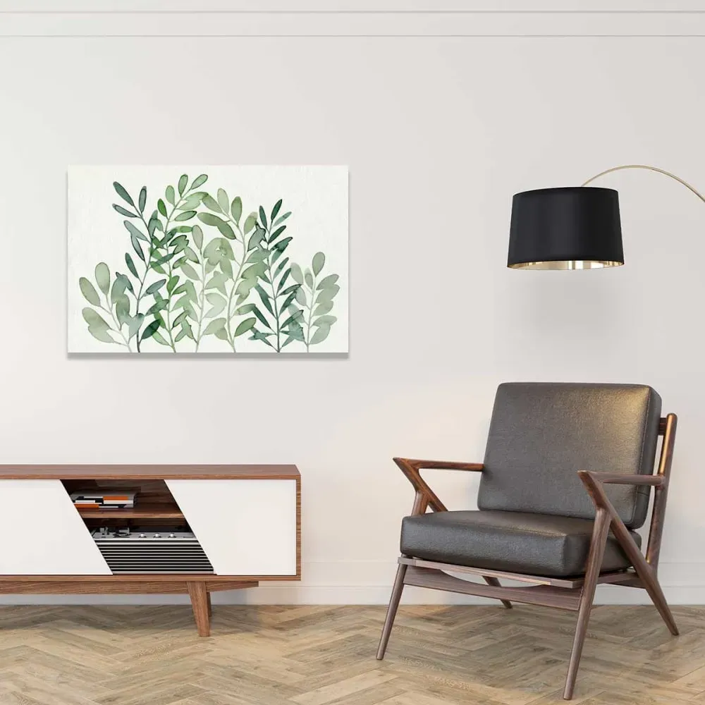 Illustration numéro 2 du produit Tableau plantes fourrages  imprimé sur toile 90x60 cm