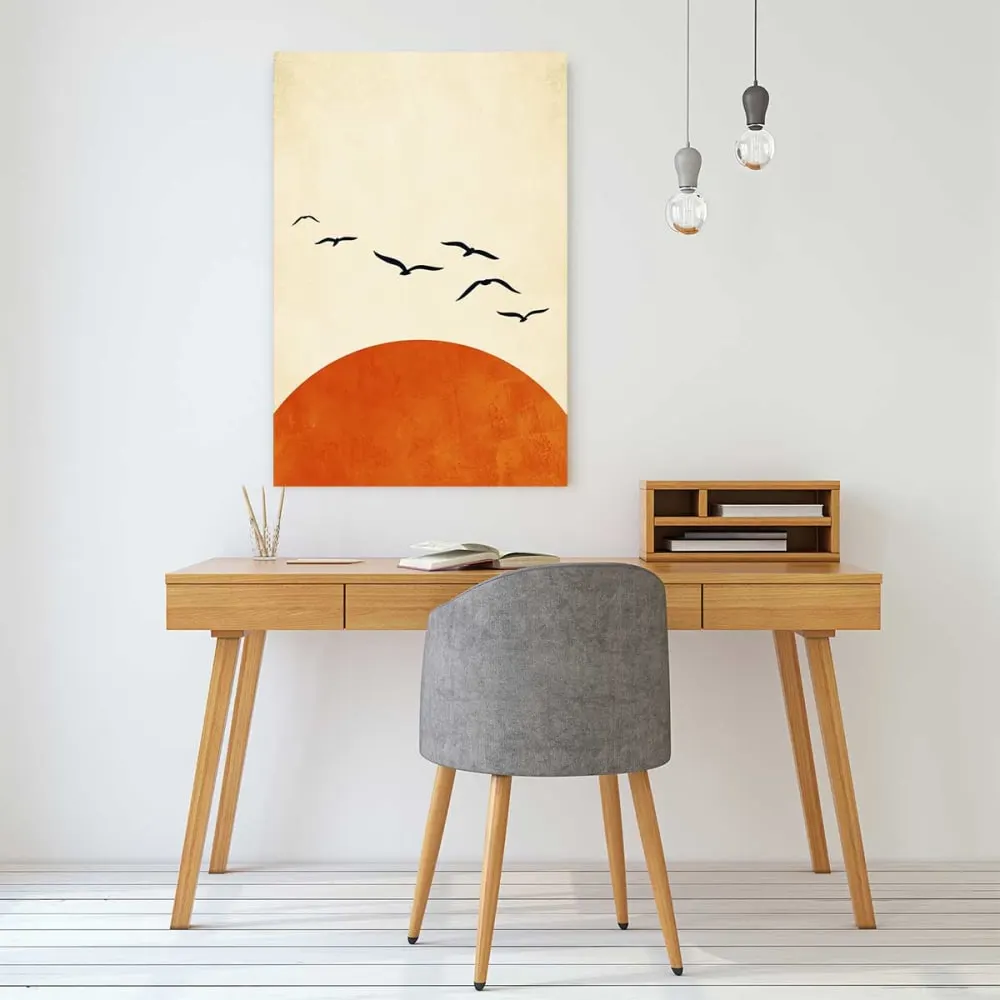 Illustration numéro 2 du produit Tableau astronomie sunset dreams  imprimé sur toile 60x90 cm