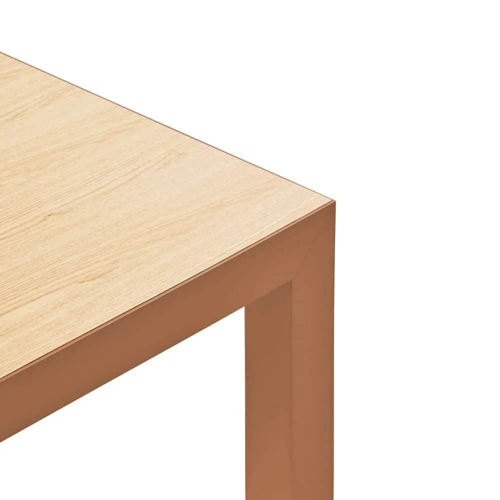 Illustration numéro 2 du produit Table rectangulaire à pieds en métal 180 x 75 cm