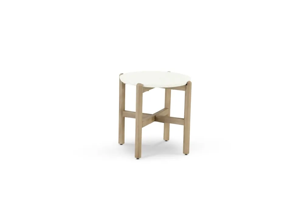 Illustration numéro 2 du produit Set 2 chaises longues avec coussin et table appoint