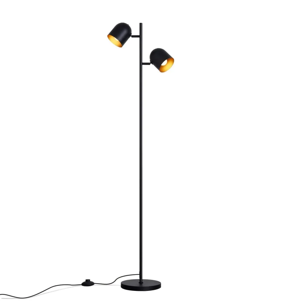 Illustration numéro 2 du produit Lampadaire en métal, L:35, noir