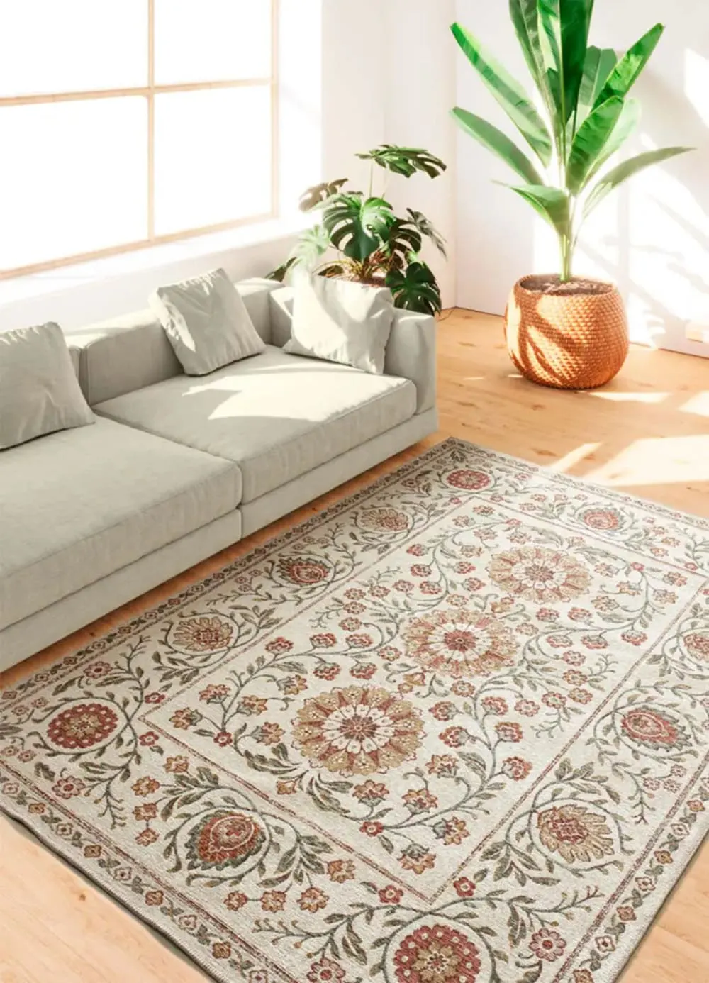 Illustration numéro 2 du produit Tapis extérieur classique multicolore 120x170 cm