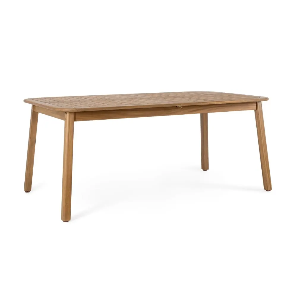 Illustration numéro 2 du produit Table à rallonges en bois d'acacia de qualité