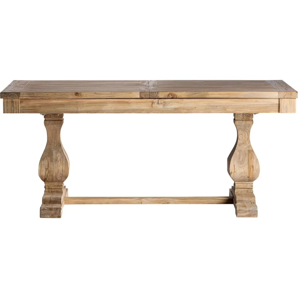 Illustration numéro 2 du produit Table à rallonge rectangulaire en bois berca