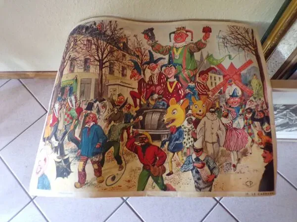 Illustration numéro 2 du produit Affiche d'école double face