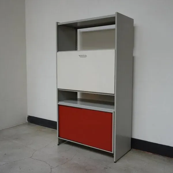 Illustration numéro 2 du produit Cabinet modulaire Gispen 5600 par A.R. Cordemeyer, années 1960.