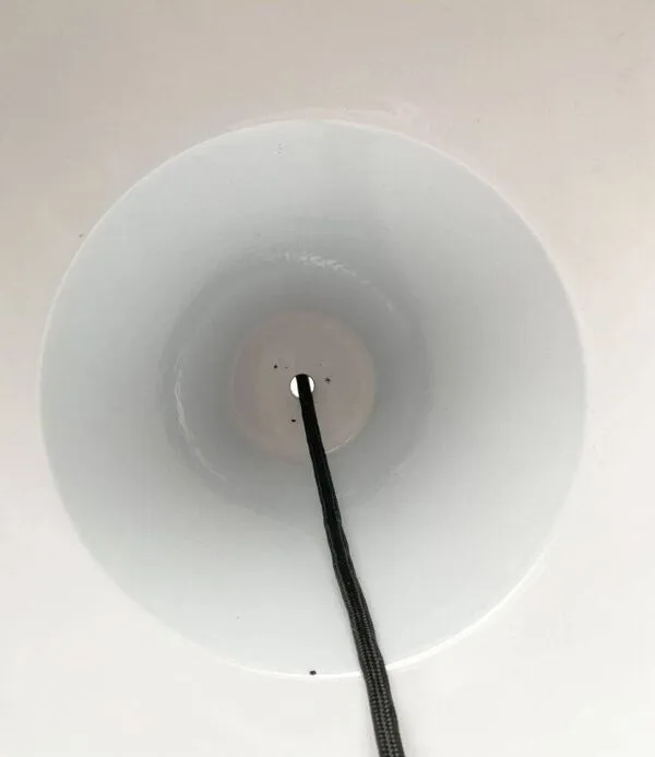 Illustration numéro 2 du produit Suspension danoise Mid-Century en émail pour Louis Poulsen, années 1960