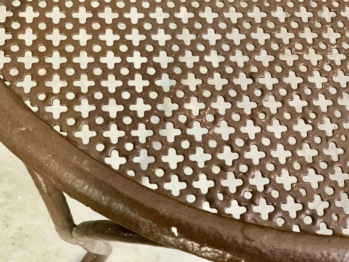 Illustration numéro 2 du produit Paire de fauteuils de jardin 1950