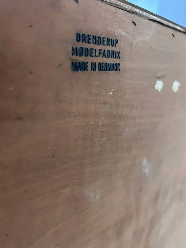 Illustration numéro 2 du produit Secrétaire en Palissandre - Arne Wahl Iversen pour Branderup Mobelfabrik