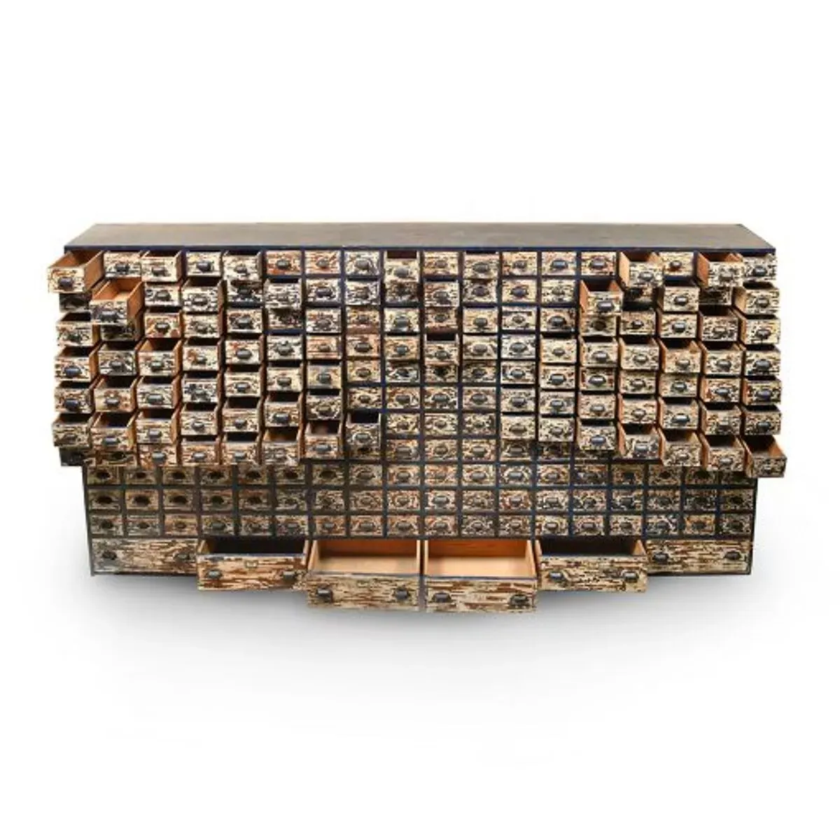 Illustration numéro 2 du produit Meuble d’atelier en bois à 204 tiroirs