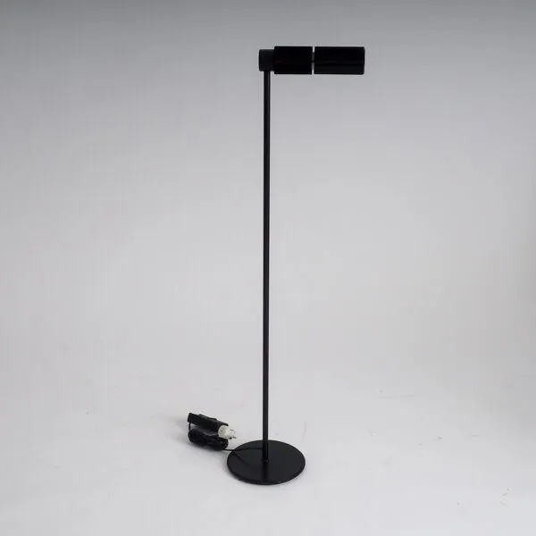 Illustration numéro 2 du produit Lampadaire Haloprofil 878HR par Viktor Frauenknecht pour Swiss Lamps en noir