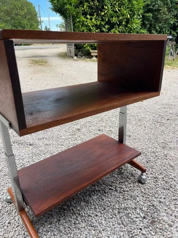 Illustration numéro 2 du produit Console vintage bois et métal