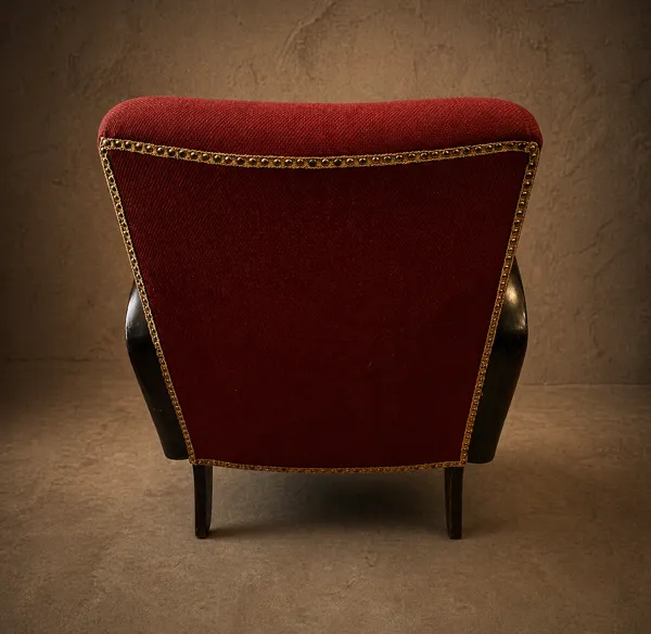 Illustration numéro 2 du produit Paire Fauteuil Club Art Deco circa 1940