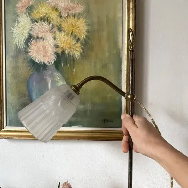 Illustration numéro 2 du produit Lampe de bijoutier , lampe de bureau , atelier  début XXe