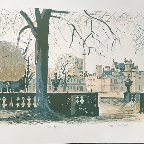 Illustration numéro 2 du produit Edwin La Dell 1914-1970 : Lithographie Canford Angleterre 46/75, 1959