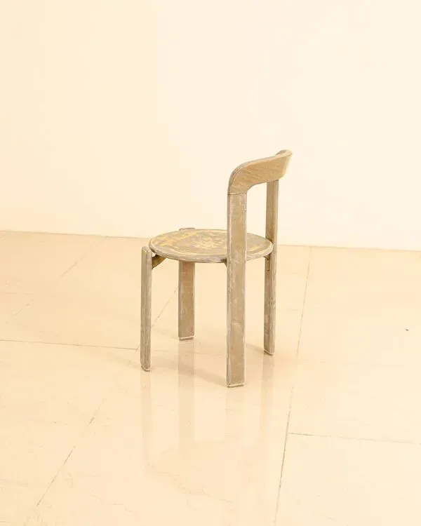 Illustration numéro 2 du produit Ensemble de 6 chaises kaki par Bruno Rey pour Dietiker 70's