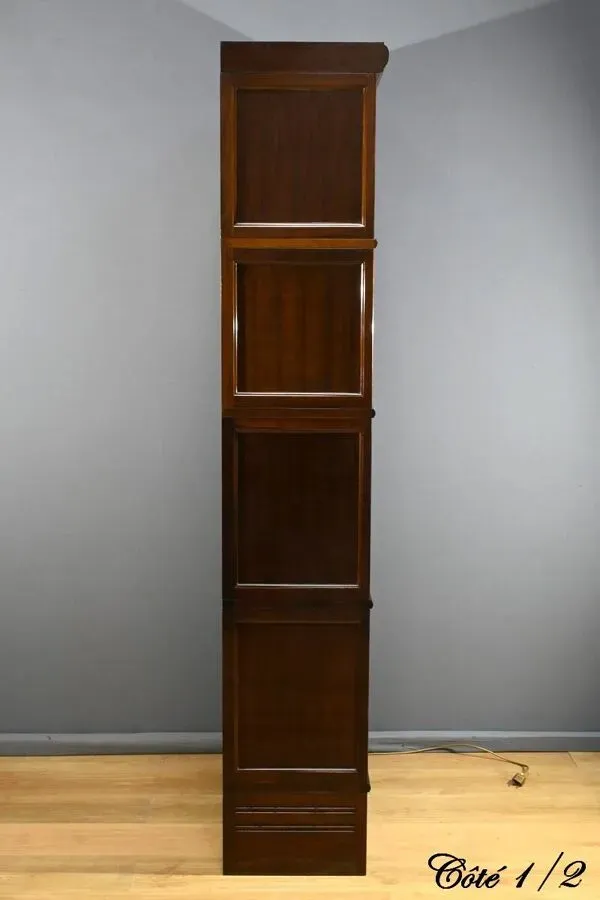 Illustration numéro 2 du produit Meuble Modulable en Acajou, Maison Martin Dupuis – 1970