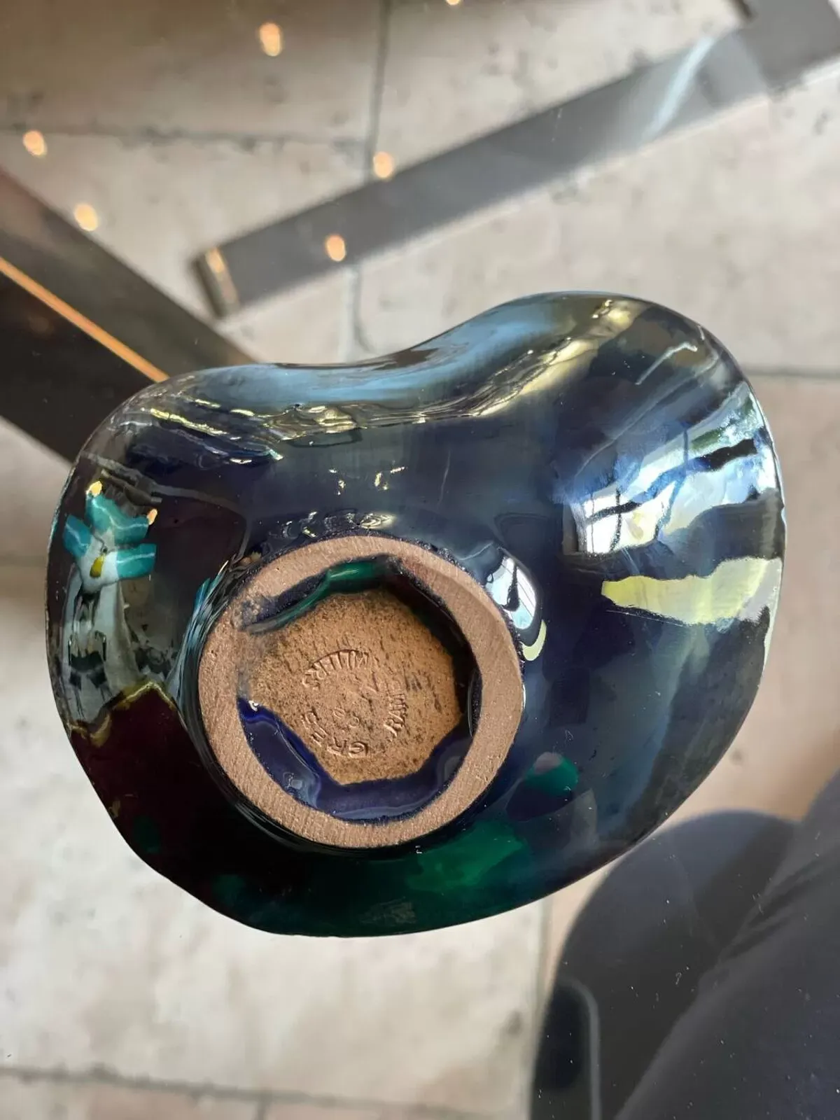 Illustration numéro 2 du produit Cendrier en grès de Rambervilliers