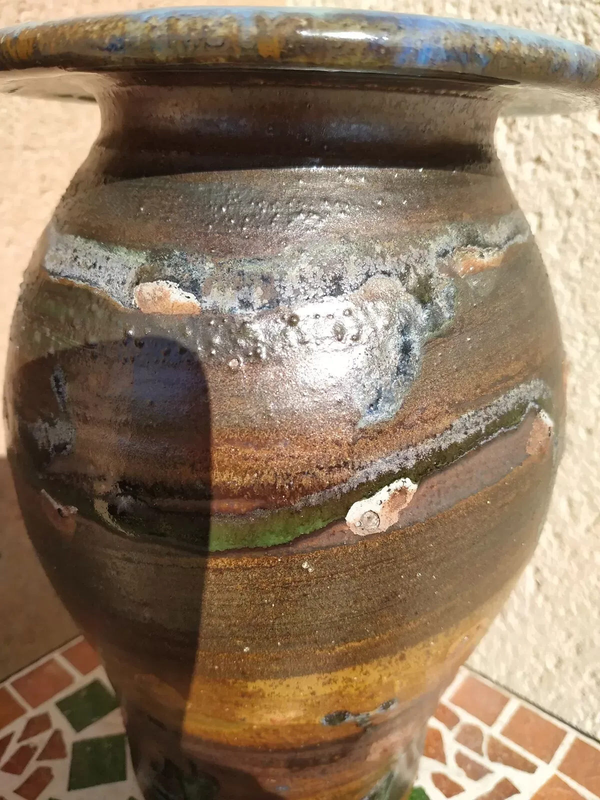 Illustration numéro 2 du produit Vase grès au sel richard Dewar