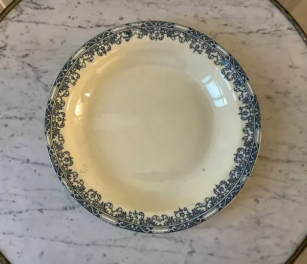 Illustration numéro 2 du produit plat creux A&C Salins modèle Bourgogne fin XIXème