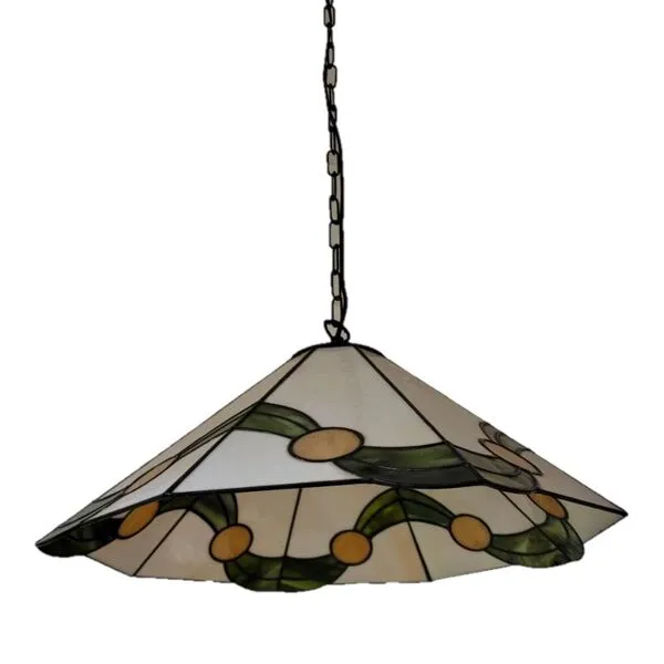 Illustration numéro 2 du produit Lampe suspendue Art Nouveau Tiffany