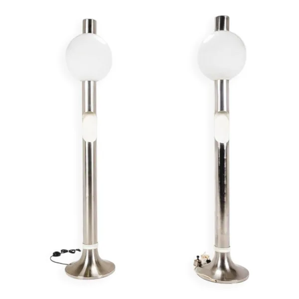 Illustration numéro 2 du produit Lampes sur pied par Angelo Brotto pour Esperia