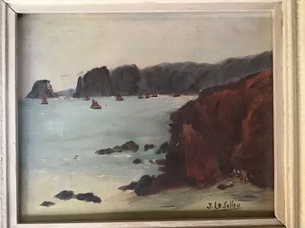 Illustration numéro 2 du produit Tableau côte bretonne