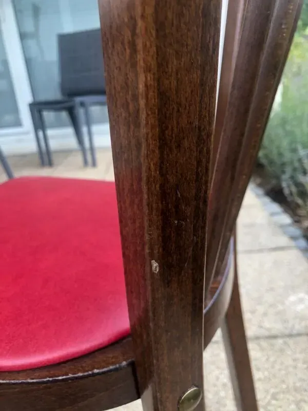 Illustration numéro 2 du produit Lot de deux chaises Baumann