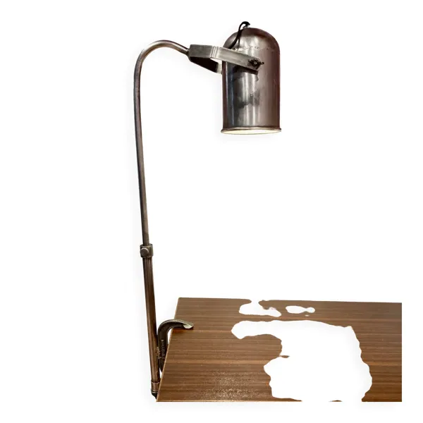 Illustration numéro 2 du produit Grande lampe métal modulable industrielle 1960.