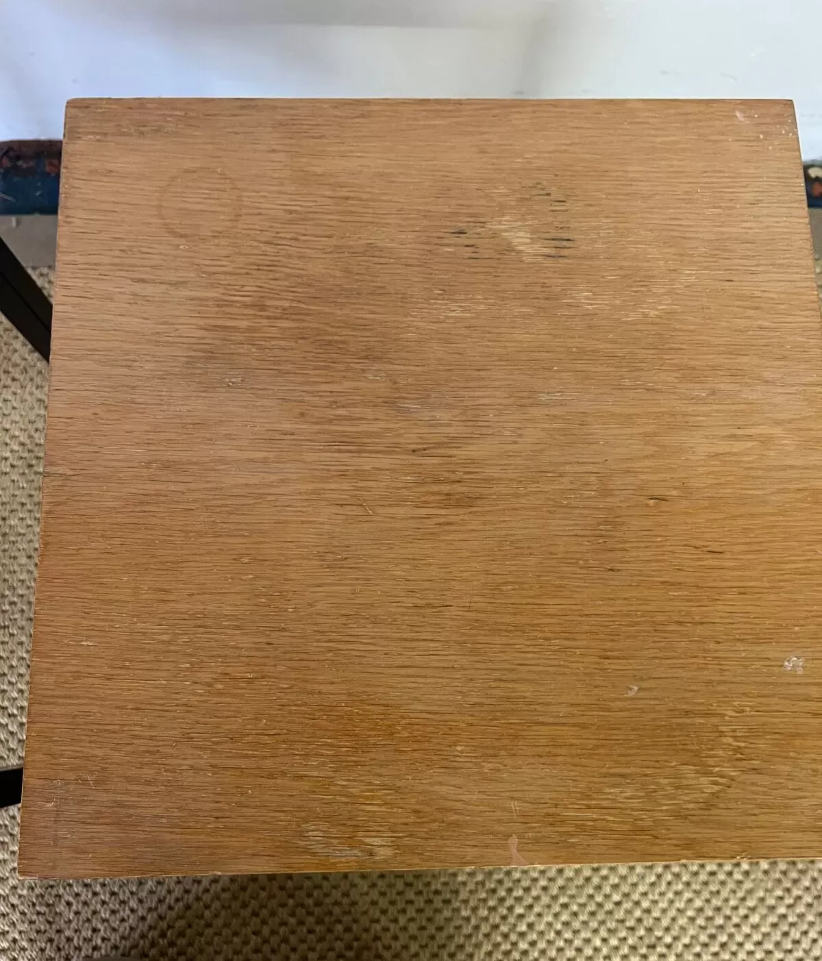 Illustration numéro 2 du produit Paire de chevets bois et métal vintage