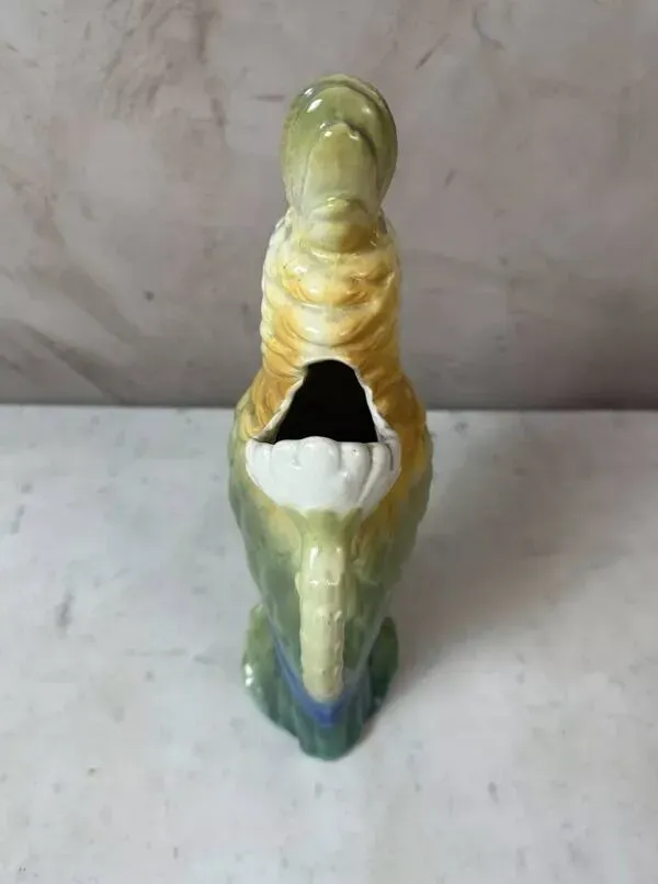 Illustration numéro 2 du produit Pichet barbotine Perroquet