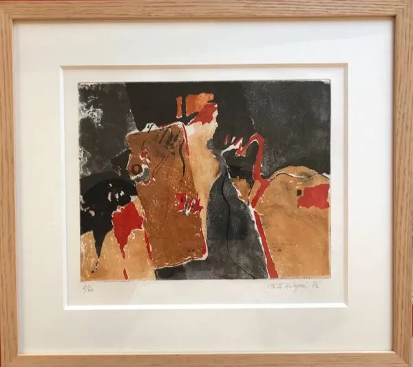 Illustration numéro 2 du produit Gravure aquatinte,1976,de Thibaut de RÉIMPRÉ ( 1949-2023).