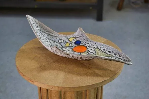 Illustration numéro 2 du produit Vide poche en céramique par Marius Bessone à Vallauris 1950’s