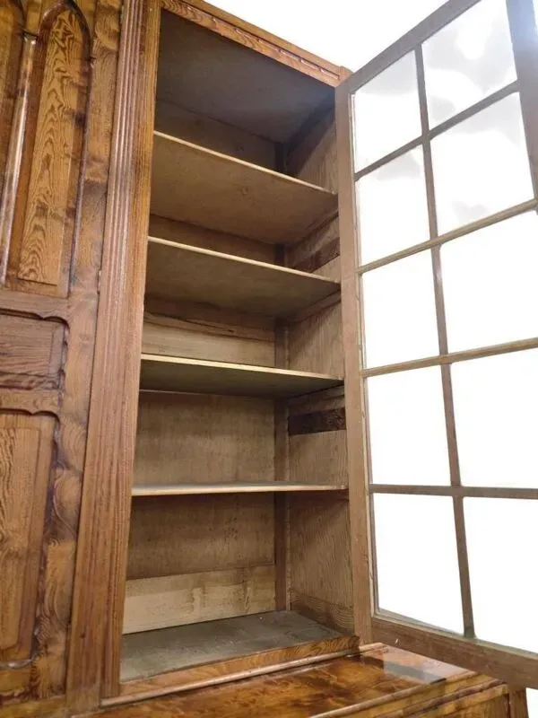 Illustration numéro 2 du produit Vitrine industrielle vintage XL haute / armoire de laboratoire / armoire