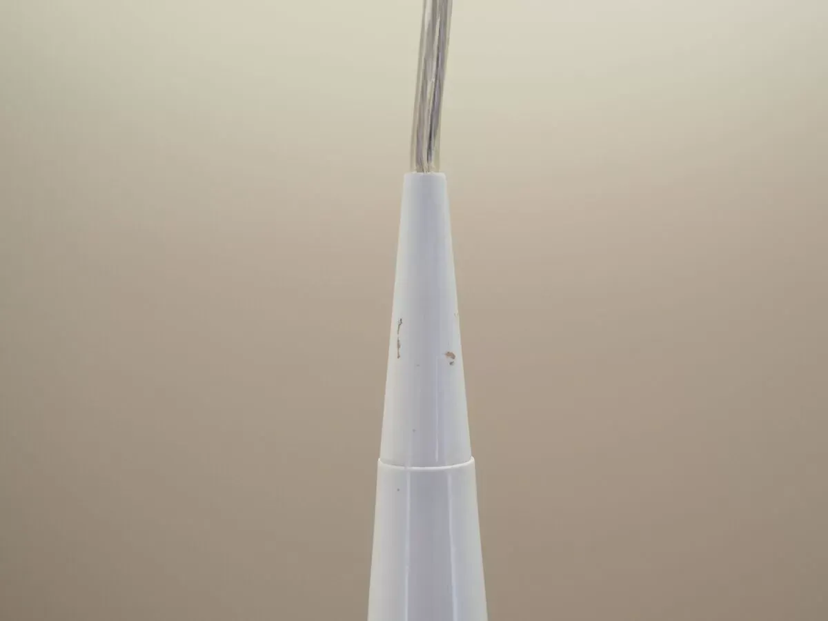 Illustration numéro 2 du produit Lampe à suspension blanche, design danois, années 1970, fabricant : Frandsen