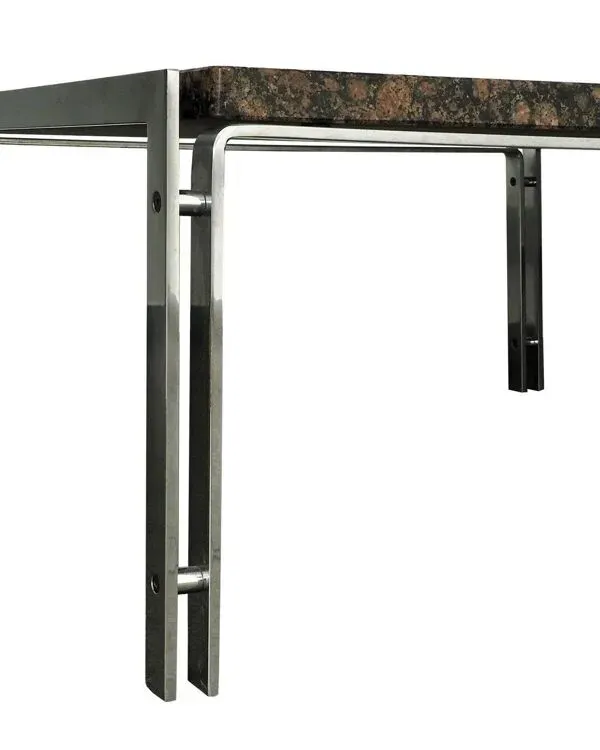 Illustration numéro 2 du produit Table basse avec plateau en pierre naturelle