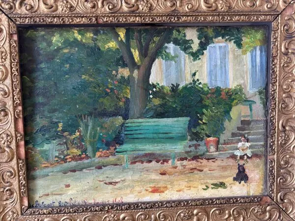 Illustration numéro 2 du produit Scène de jeu datée 1909