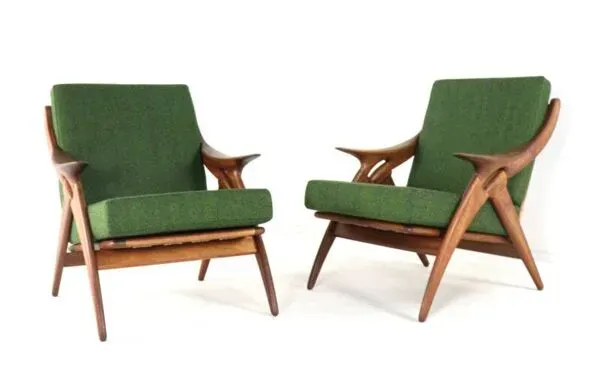 Illustration numéro 2 du produit Fauteuil 'Glane' De Ster ''Knoop