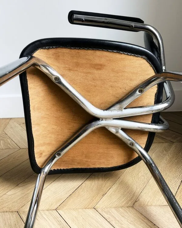 Illustration numéro 2 du produit Chaise Tubax vintage 1950
