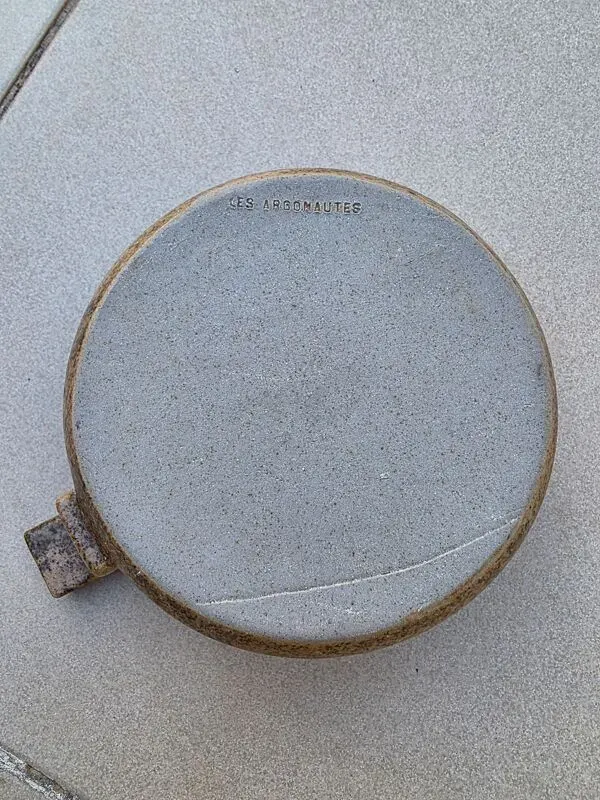 Illustration numéro 2 du produit Coupelle en grès pyrité ''Le Bateau'' - Les Argonautes, Vallauris