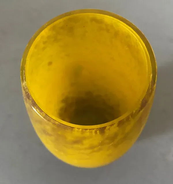 Illustration numéro 2 du produit Vase en pâte de verre par Delatte