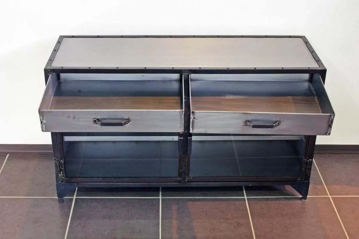 Illustration numéro 2 du produit Buffet métal industriel