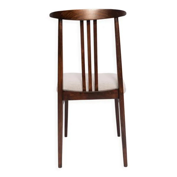 Illustration numéro 2 du produit Chaise Mid-Century en Bouclé et Hêtre par M. Zielinski, Europe, 1960s