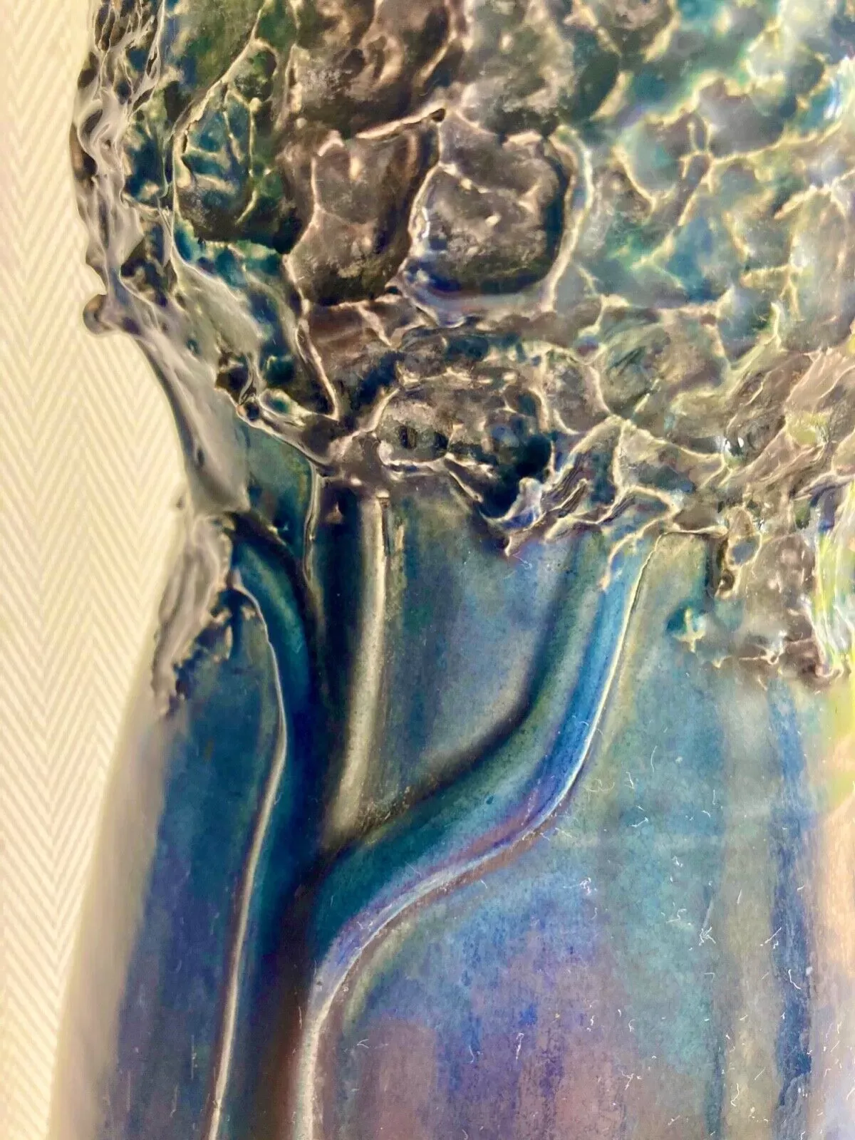 Illustration numéro 2 du produit Vase art nouveau en céramique Charles Maes à Sint-Amandsberg / Gand en Belgique