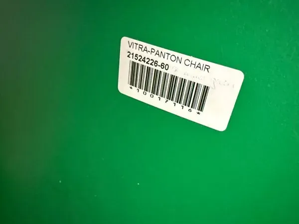 Illustration numéro 2 du produit 4 chaises Panton par Vitra