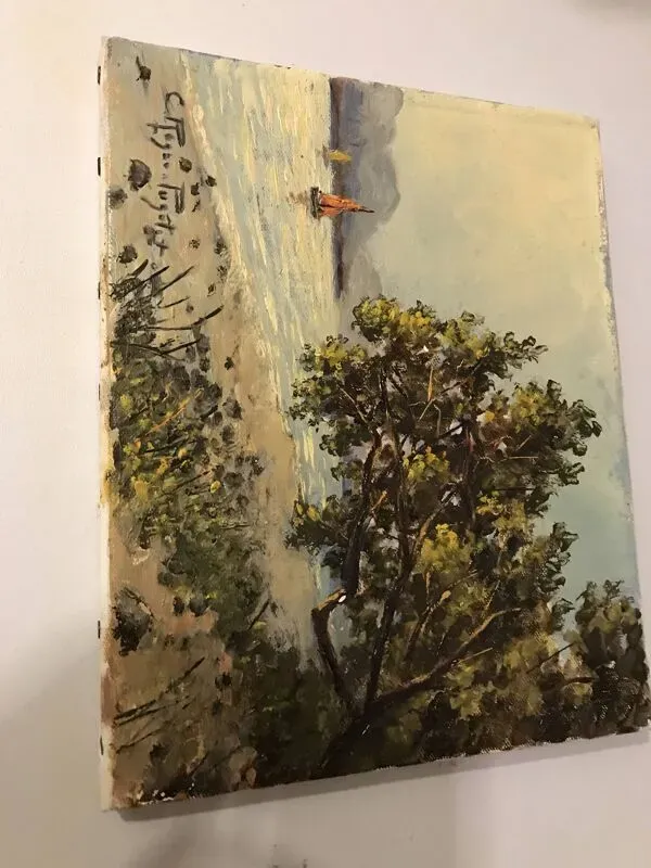 Illustration numéro 2 du produit Peinture Huile sur toile- Marine par Claude Roger Puget (1911-2002)