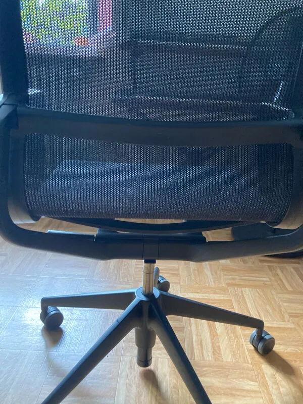 Illustration numéro 2 du produit Chaise de bureau Vitra Physix, black pearl